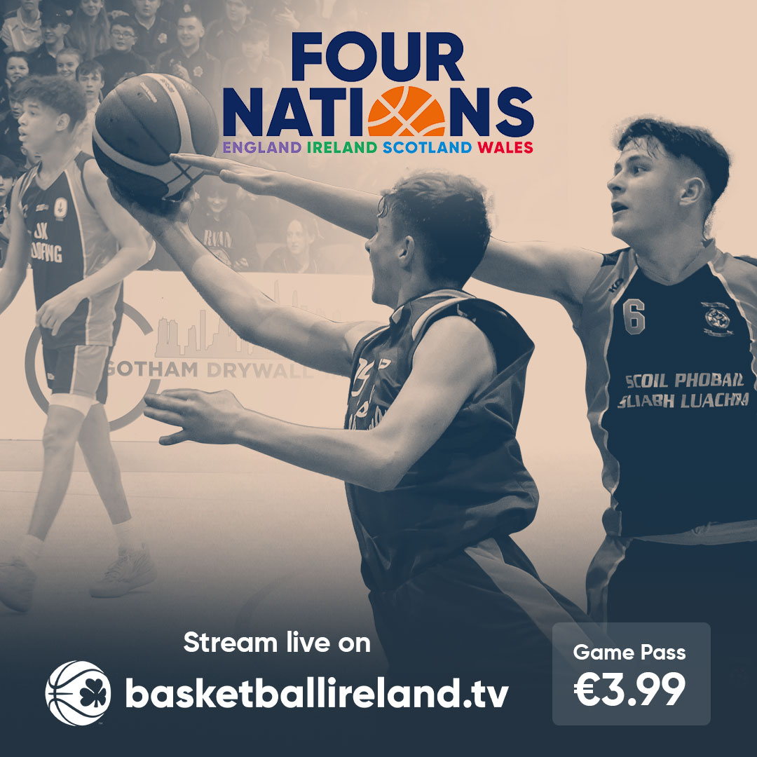 Results from the U16 Four Nations Tournament at the National Basketball Arena